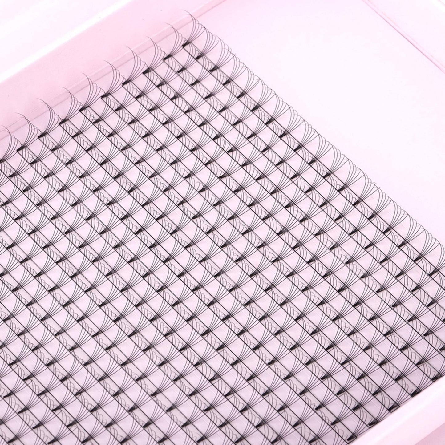 XL 5D Premade Short Stem Eyelash Extensions - 0.10 / D CURL