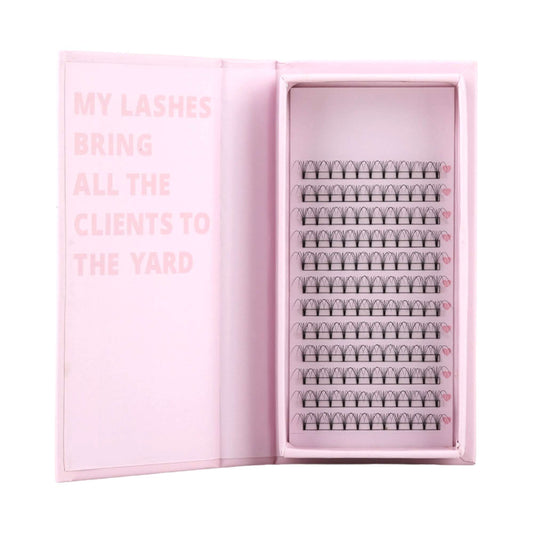 Miosh Eyelash Extensions - 5D Premade Volume Short Stem Eye Lash 0.10 / D CURL